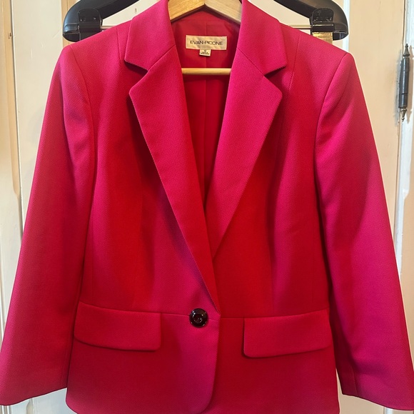 Evan Picone Jackets & Blazers - Evan Picone Women's Pink Blazer